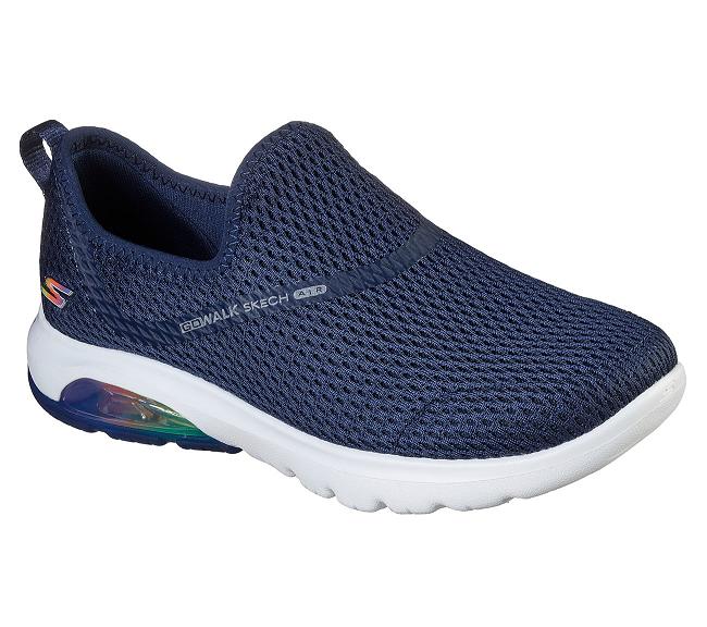 Zapatillas Para Caminar Skechers Mujer - GOwalk Air Azul Marino NZYST1358
